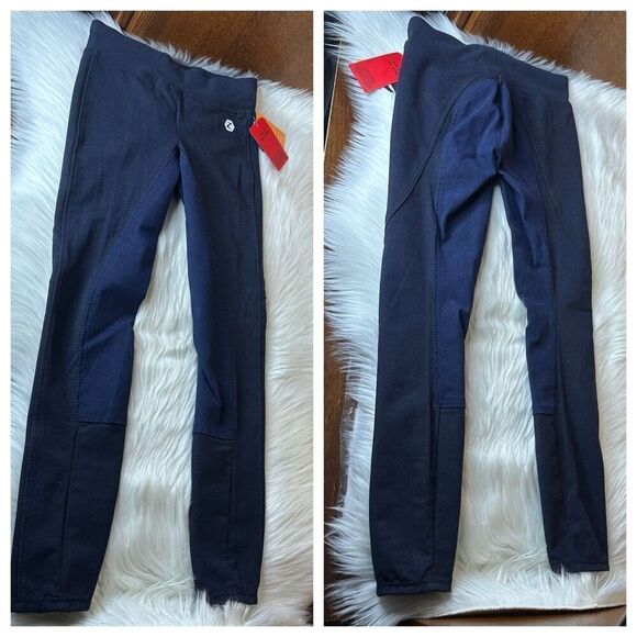 Horze Junior Active Full Seat Summer Tights Riding Breeches Size XL - Picture 1 of 11